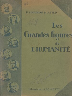 cover image of Les grandes figures de l'humanité